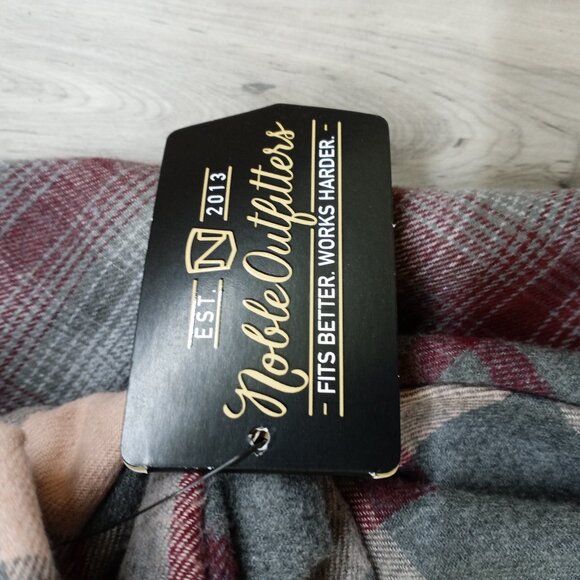 Women's Flannel Fleece Lined Snap Button Heavy Shirt Jacket NEW Lot of 2 - Picture 14 of 14